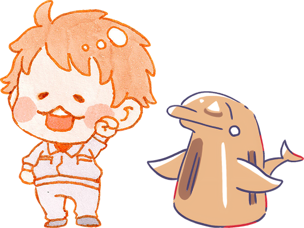 タニダくん & 銅ルフィン